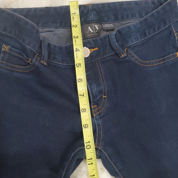 Armani exchange dark wash skinny jeans - Picture 3 of 12